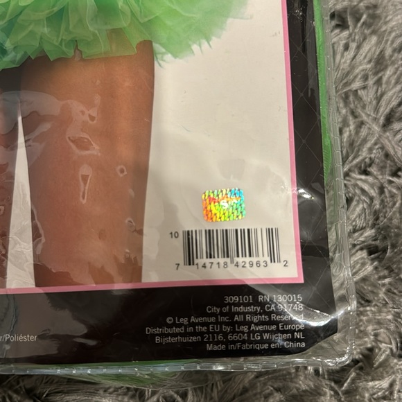 Lime green Tutu - Leg avenue - Picture 3 of 3
